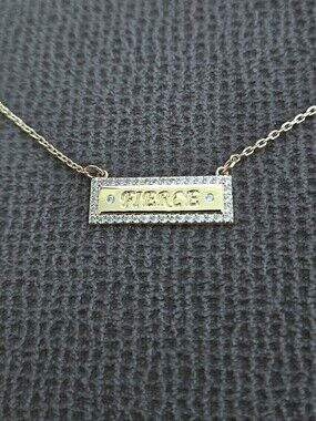 Lulu DK "Fierce"💪 Stationary Bar Necklace